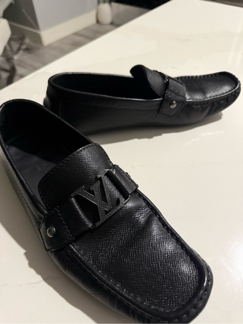 Louis Vuitton Black Loafers